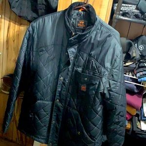 Walls diamond pattern puffer jacket, size medium